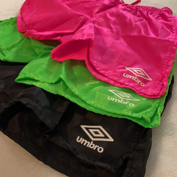 Umbro Youth Checkerboard Soccer Shorts {Lot of 3}